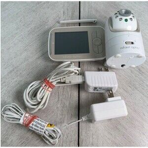 Infant Optics DXR-8 Video Baby Monitor System Tilt Camera LCD Parent Unit Read